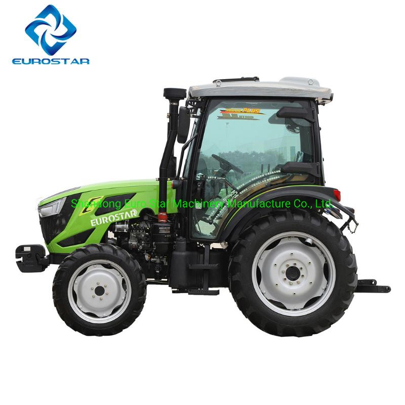 B 60HP 70HP 80HP 90HP Farm Tractors for Agricultural Machinery Manufacturer Wheel Tractor 4WD Walking Mini Tractor Orchard Small Farm Paddy Lawn Big Garden etc.