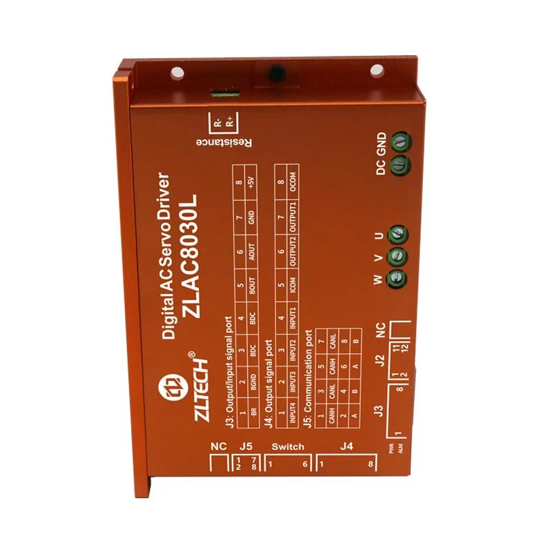 Bus CAN RS485 Modbus Zltech triphasé 24V-48V 30A-60A 1000W sans balai DC Pilote de contrôleur de servomoteur de moyeu pour robot Mobilt