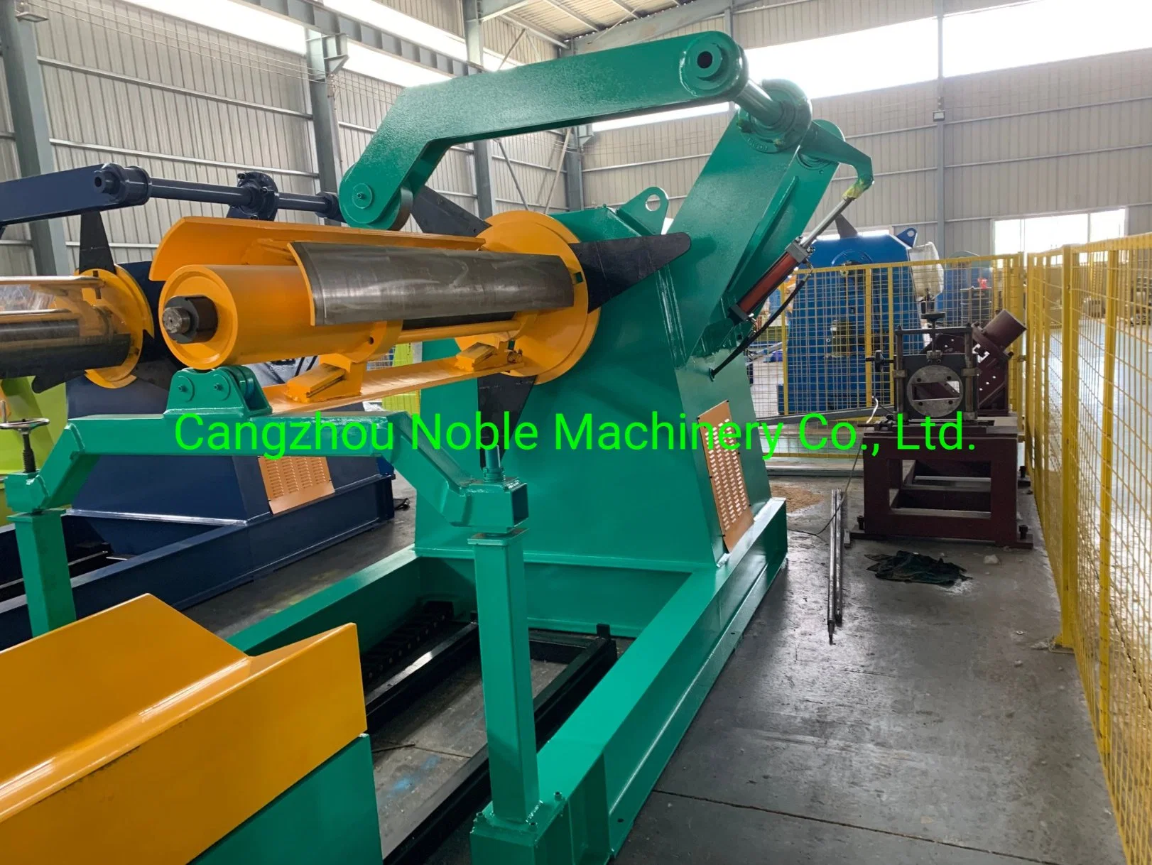 5tons/7tons/10 Tons Automatic Decoiler Hydraulic Uncoiler