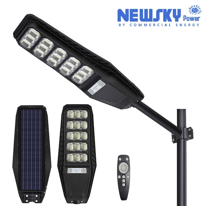High Power Die Cast Aluminum SMD Waterproof IP65 400W All in One Outdoor LED Solar Power Street Light