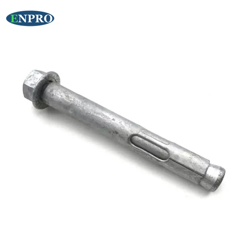 M6 M8 M10 M12 M16 Hot DIP Galvanized Dynabolts Sleeve Anchor Bolt with Nut Washer