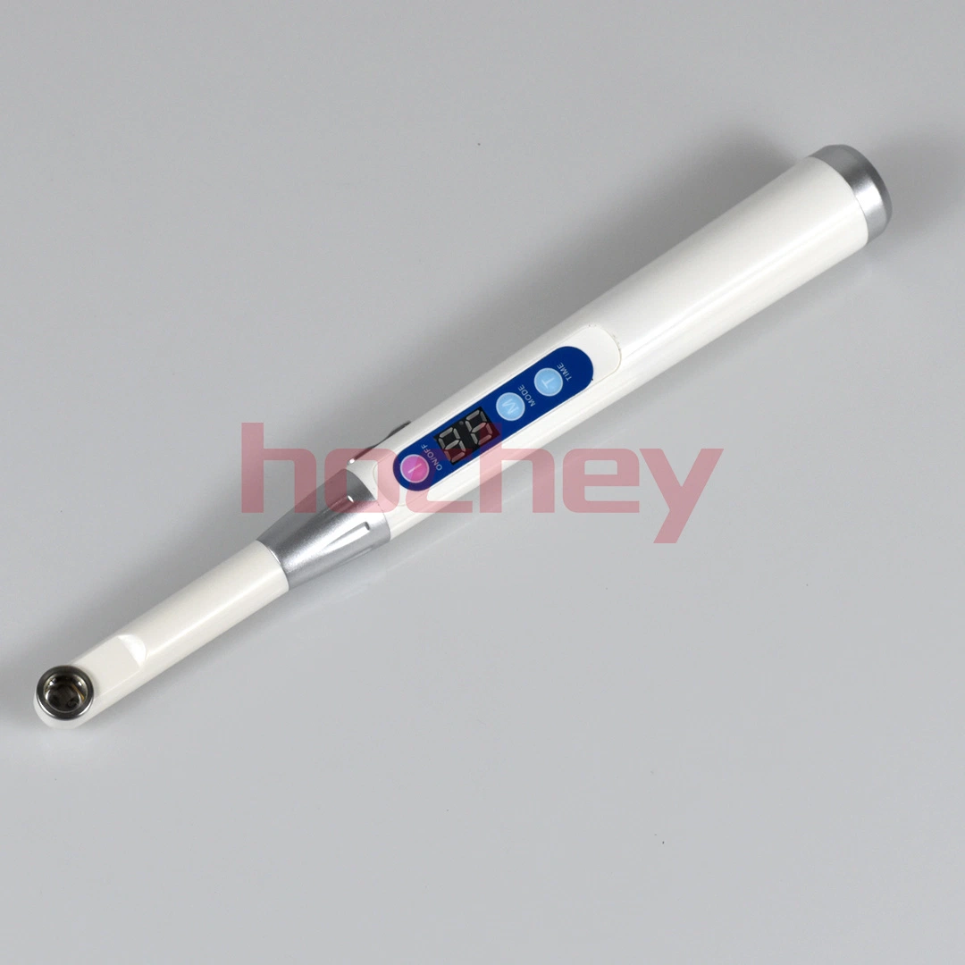 Médico de hochey recargable inalámbrica de la luz de curado Dental LED Lámpara de curación de la unidad de curado