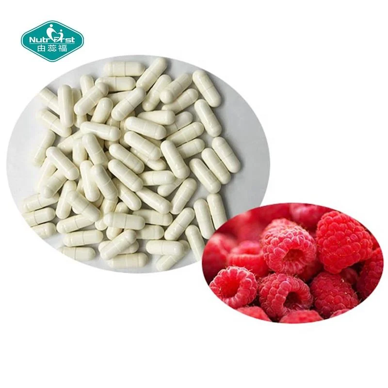 Supplément de gestion du poids Nutrifirst Fat Burner Raspberry cétone capsule Pilule de personnalisation affinée