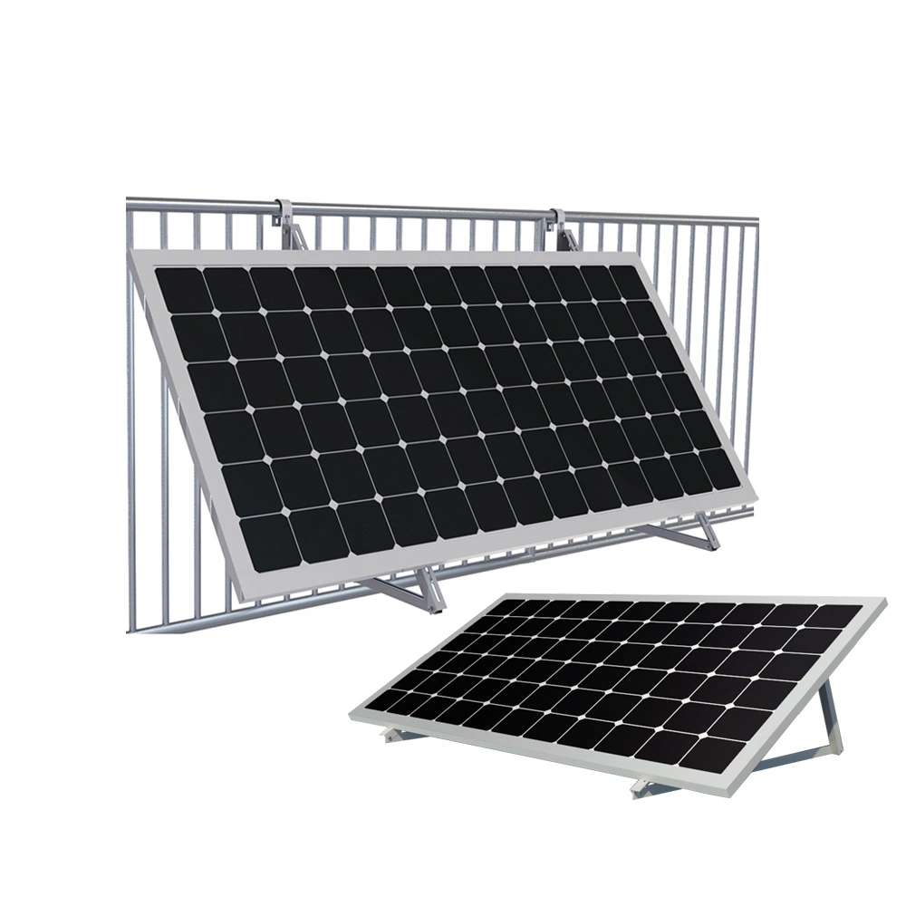 Fácil gancho de fijación solar Balcón Wall Mount Bracket Balkonkraftwerk Solar Alemania