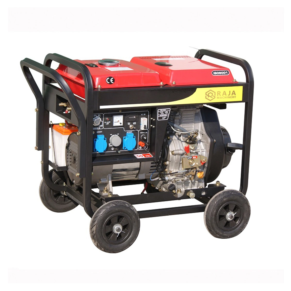 Air Cooled Multipurpose  2.2KW Diesel Welding Generator for outdoor pipe use