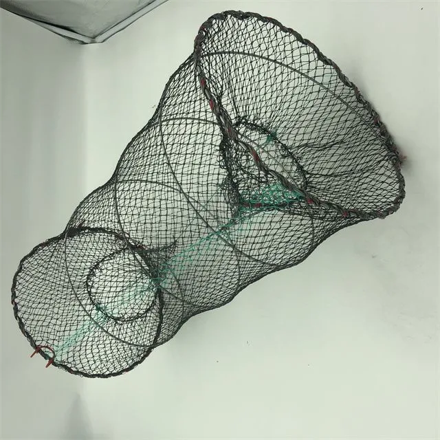 Aquaculture Traps Fish Crab Lobster Shrimp Traps Folding Fishing Cage