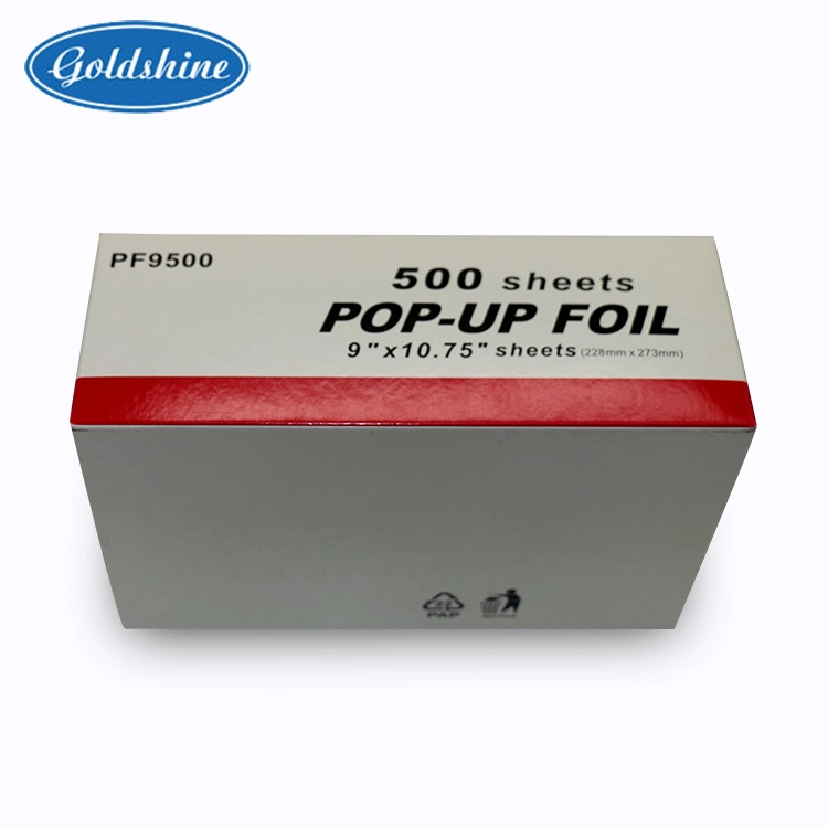 Good Grade Disposable Pop-up Aluminium Foil Paper Price