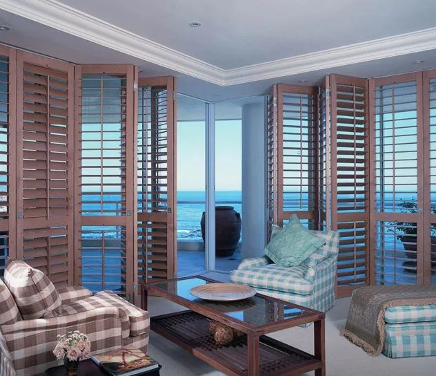 2018 Interior Security Exterior Adjustable Window Plantation Shutters