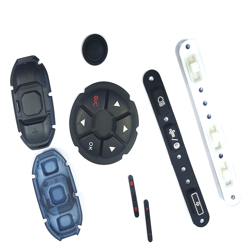 The Factory Can Customize Different Styles of Rubber and Silicone Product Buttons