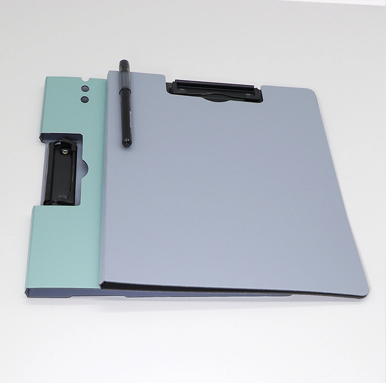 1.6mm Thick Cover A4 Clipboard Folder, Foldable Clipboards, A4 Clipboards Clip Board for Business, Office, School or Restaurant Stationery