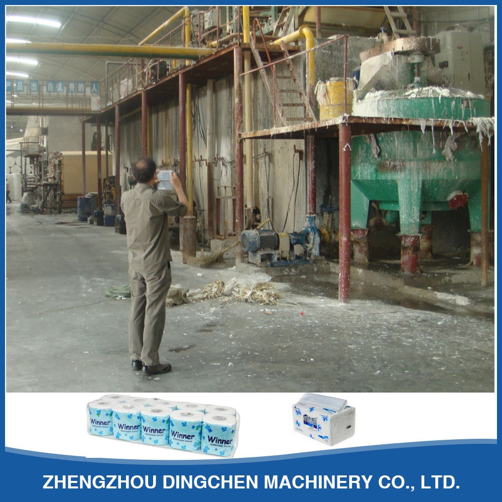 New Technology 2850mm Crescent Type Toilet Tissue Paper Machine