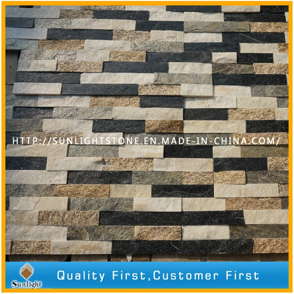 Black Slate/Yellow Wooden Slate/Rusty Slate/Blue Slate Culture Stone for Wall