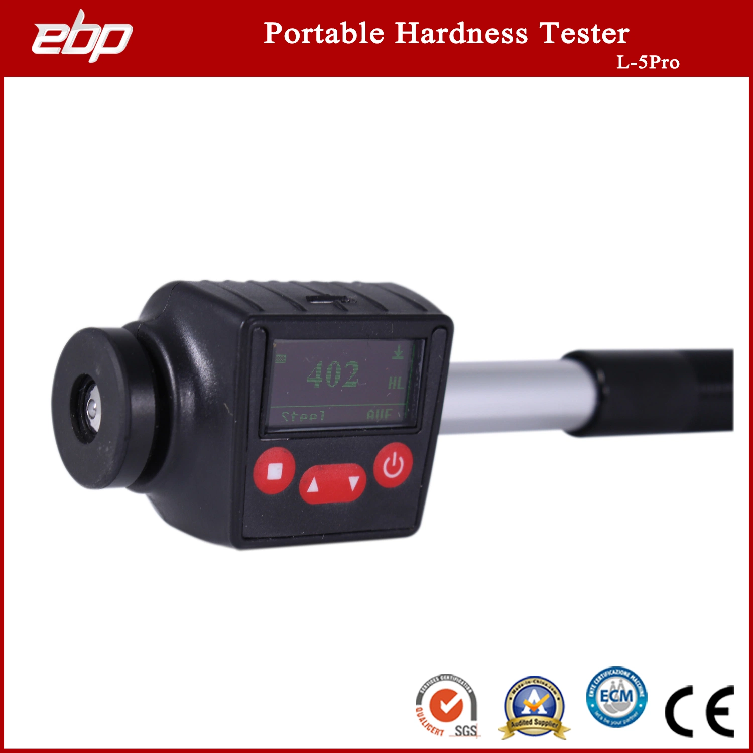 Compact Portable Leeb Hardness Testing Instrument in Pencil Type