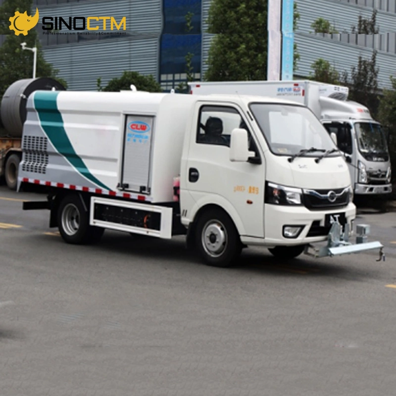 Electric Street Sweeper 10m3 Road High Pressure Cleaning Truck