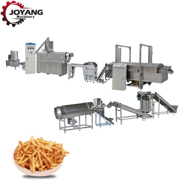 Fried chips 3D de pellet cornetas Snack el procesamiento de alimentos que hace la máquina