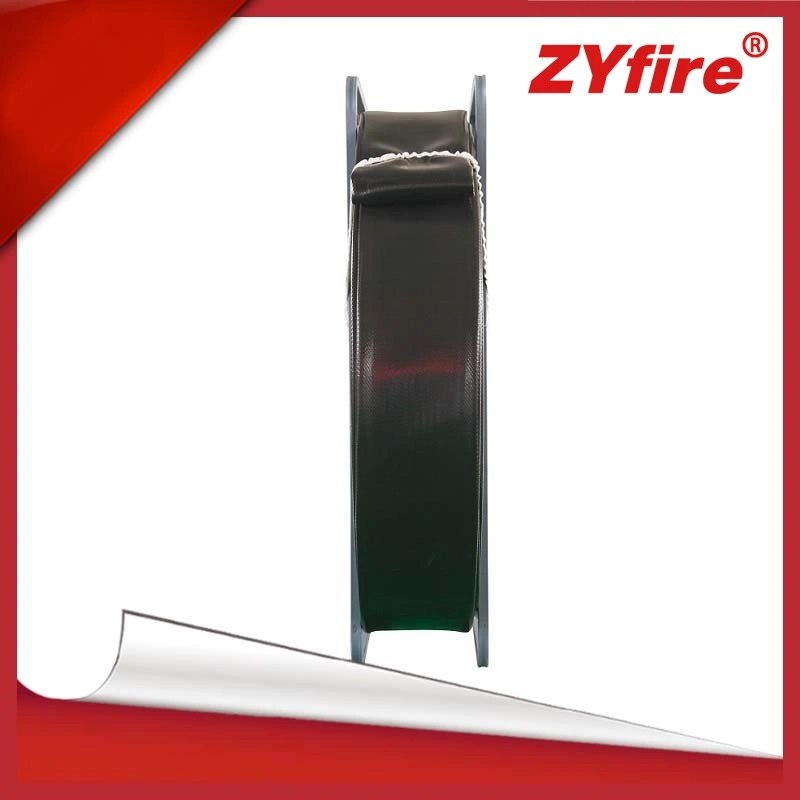 Zyfire 4inch-270psi résistance élevée à l'abrasion et résistance chimique pose TPU Tuyau d'alimentation en eau Frac plat