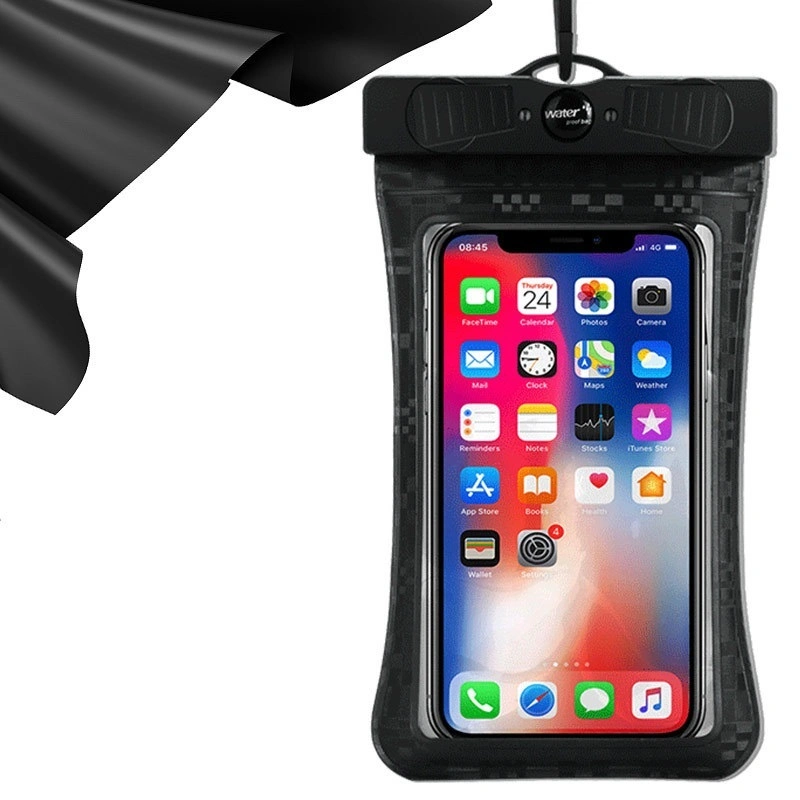 Underwater Universal Waterproof Dry Pouch Mobile Cell Phone Sealed Touchscreen Bag/Case PVC Water Sports Use
