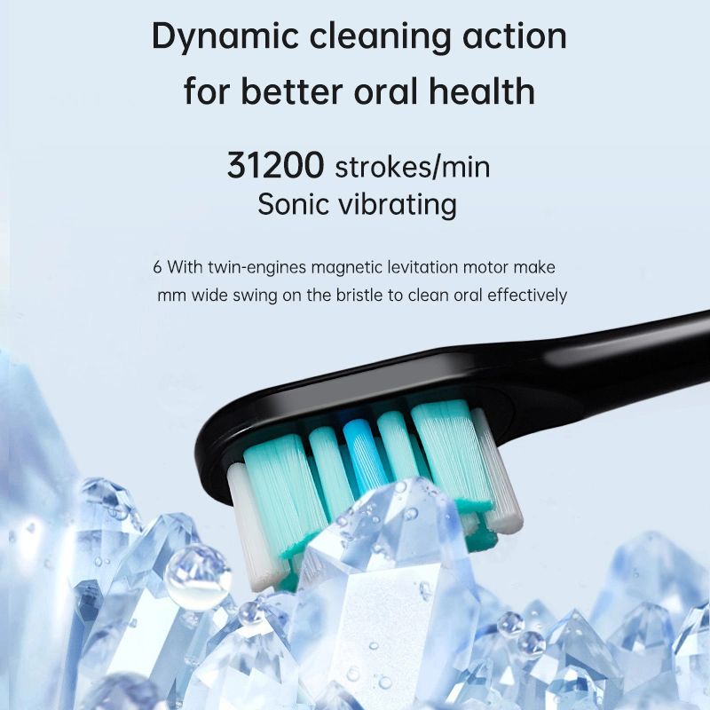 Wiederaufladbare Tragbare Zähne Reiniger Power Dental Wasser Flosser Electric Sonic Zahnbürste Mit Zahnseide