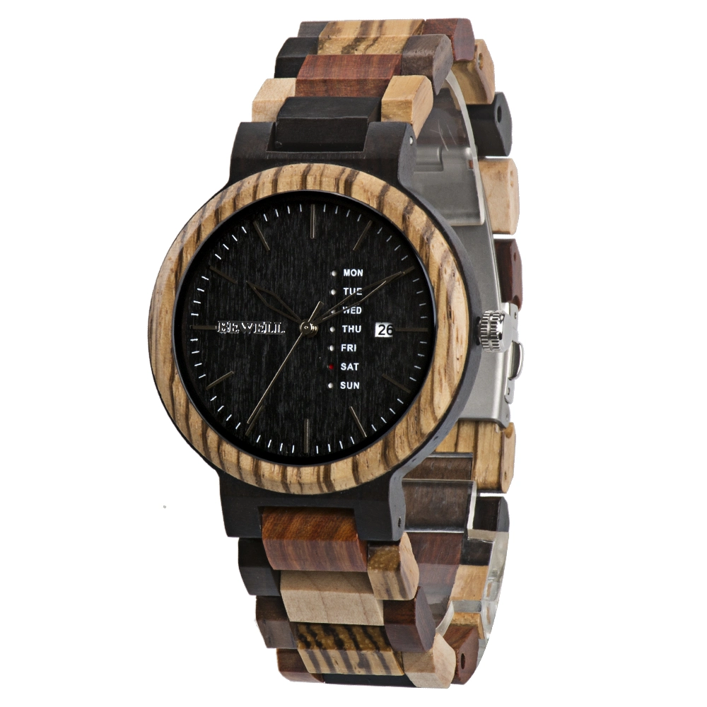 Custom Logo Natural Wood material OEM Wooden Watch