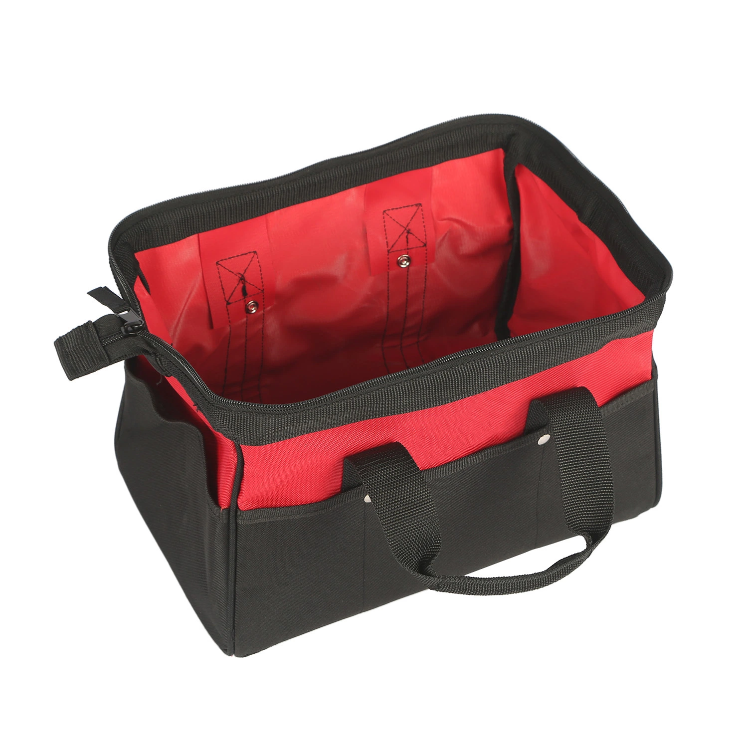 Multi-Pocket Tool Organizer Oxford Cloth Wide Mouth Tool Bag