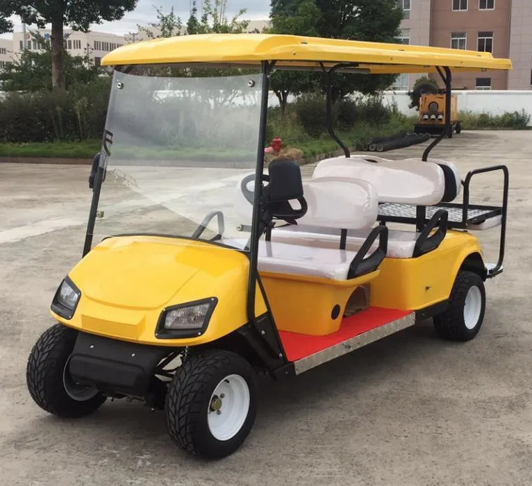 4 Wheel 4 Seater Electric Golf Cart Made in China Golf Cart for Sale