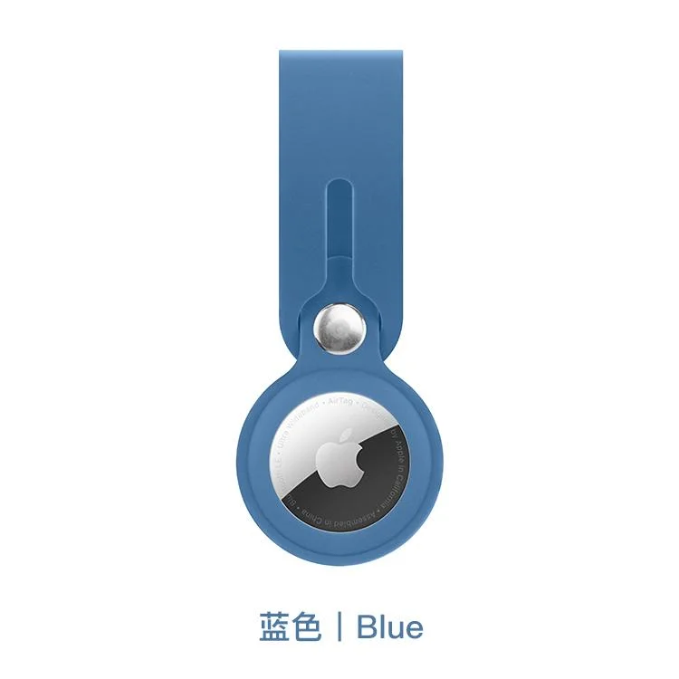 New Product Luxury Apple Airtag Protected Cover Wholesale/Supplier Price Anti Lost Silicone Anti Drop Apple Airtag Keychain
