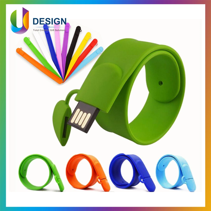 OEM USB 2.0 Wrist Band Bracelet Pen Disk USB Flash Drive