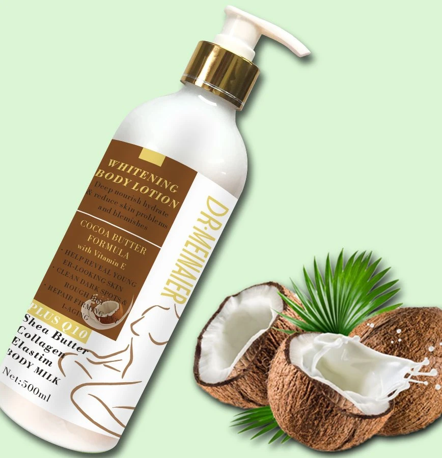 Vente en ligne en stock Lotion corps d'étiquette pivotante Lotion Lait de massage corporel lotion hydratante crème hydratante pour la peau 500 ml