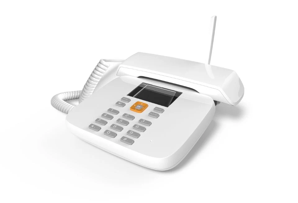 4G Desk Landline Telephone SIM Card 4G Volte Fixed Wireless Telephone
