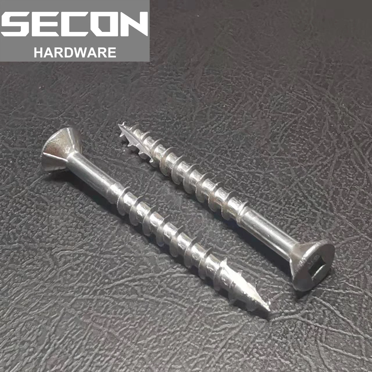 Made in China Stainless Steel Countersunk Square Drive Deck Screw/Wood Screw/Self Tapping Screw Grade A2-70 A4-70