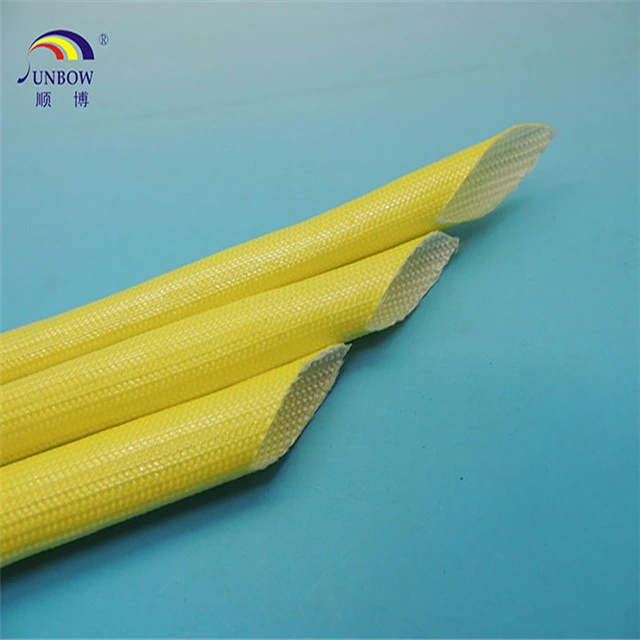 Colored Acrylic Resin Coated Fiberglass Sleeving