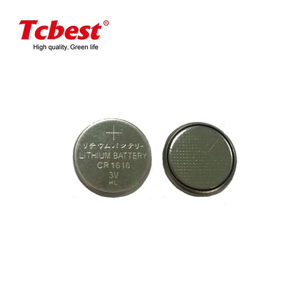 Factory Direct Non-Rechargeable Button Cell Coin 3V Cr2025 Cr2032 Cr2016 Cr1616 &#160; Lithium Button Cell with CE and RoHS