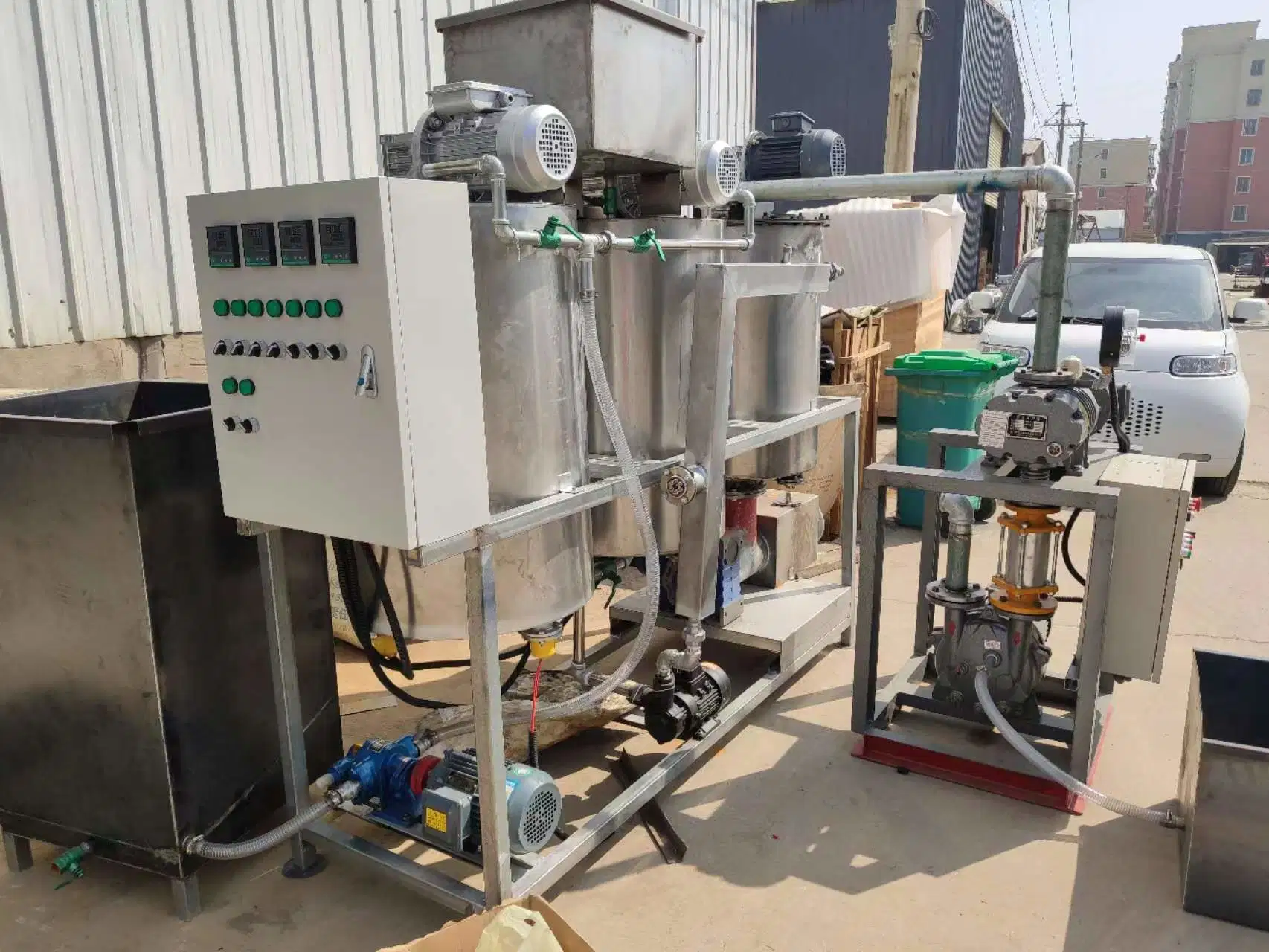 Soap Noodle Production Line, Oil & Fat Saponification Equipment