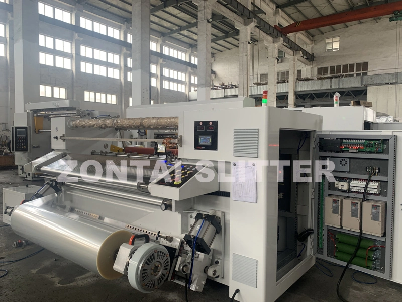 Zontai Ztm-D High Speed Slitting Rewinding Machine for Film Paper Rolls