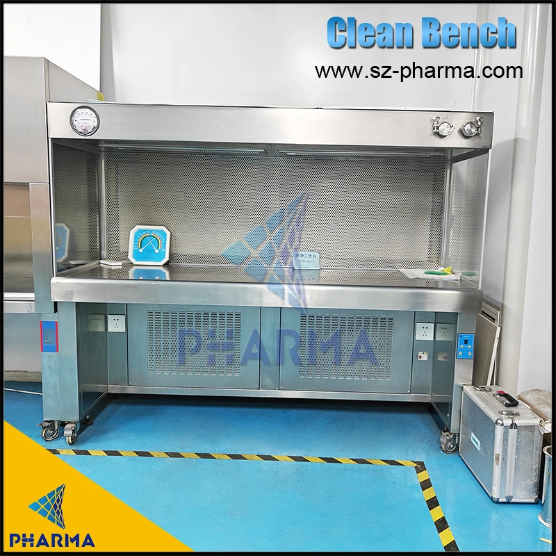 Móvel de laboratório ISO5 boa eficiência baixo preço Clean Bench com UFF