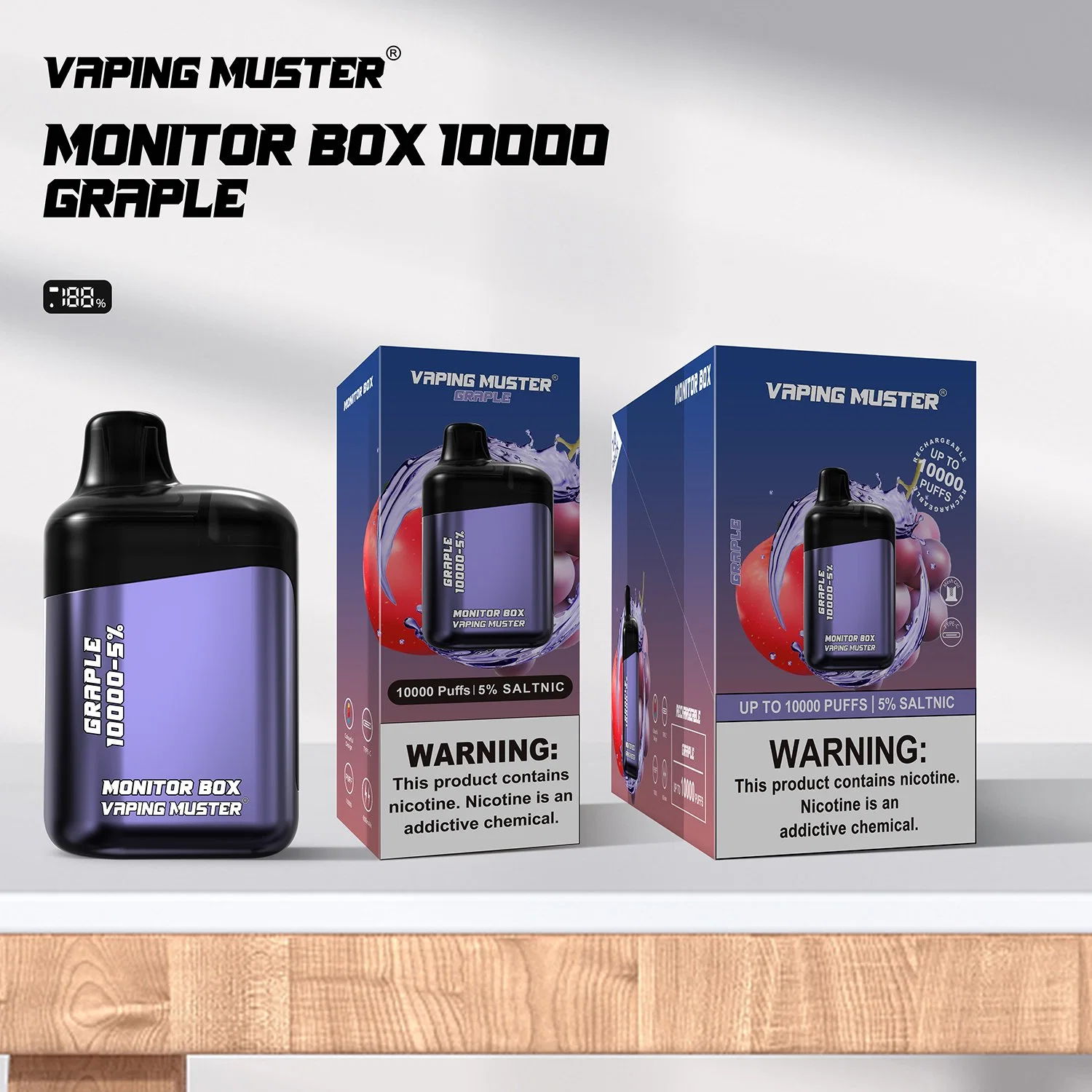 Vapingmuster Monitor 10000puffs Einweg-Vape Pen Factory Display Vape Großhandel Ich Vape Wape elektronische Zigarette Vape Pen