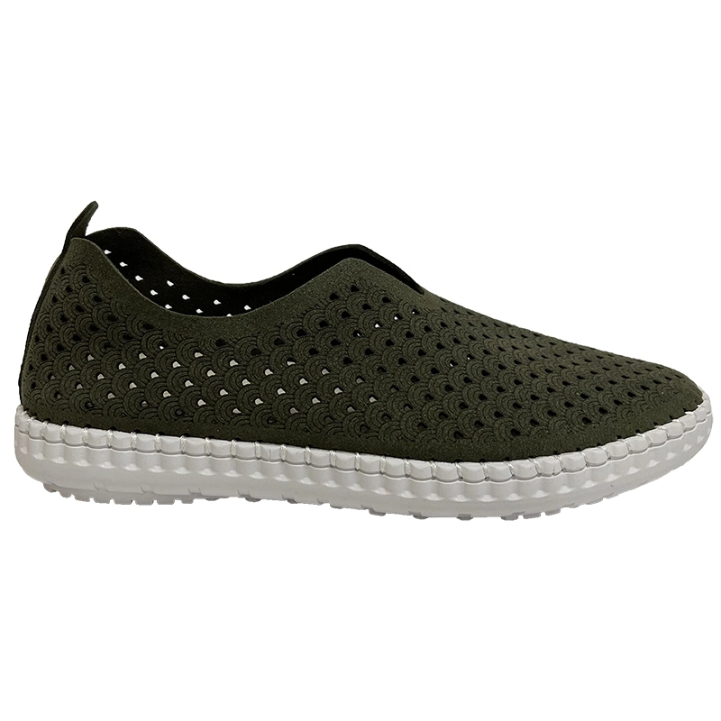 Mujeres′ S Moda Sneakers Deportes Casual Athletic Net Zapatos de superficie Zapatos deportivos de piel transpirables portátiles
