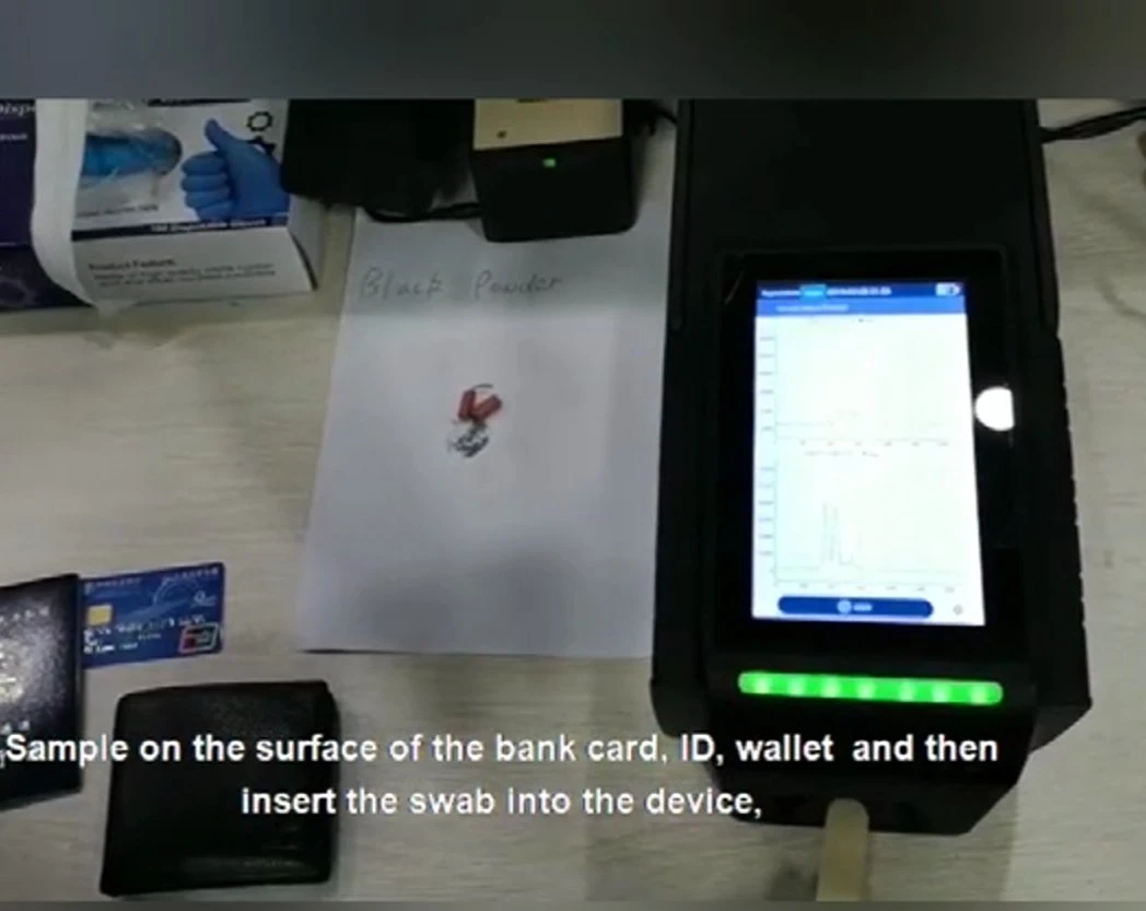 Seguimiento de bolsillo detector de explosivos y drogas, el IMS detector de explosivos y Narcóticos Trace