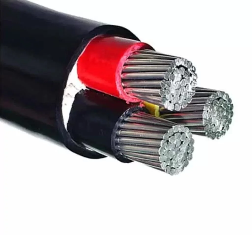 Low Voltage PVC Insulation Cable 3 Cores Conductor Power Cable with ISO 9001 Original Factory