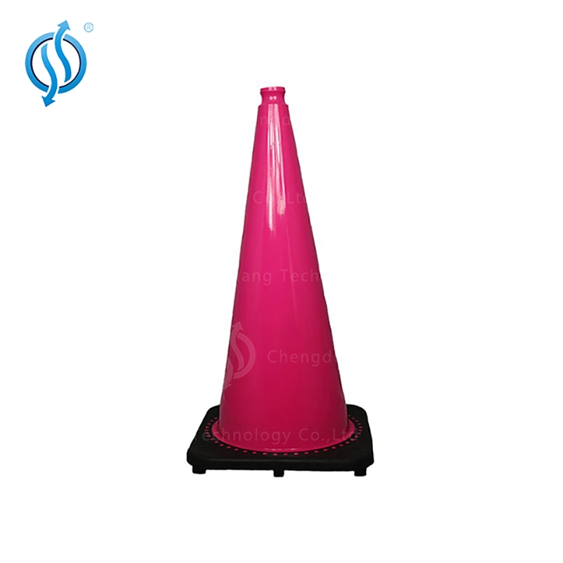 750mm Reflective Road Safety Equipment PVC Used Traffic Cone