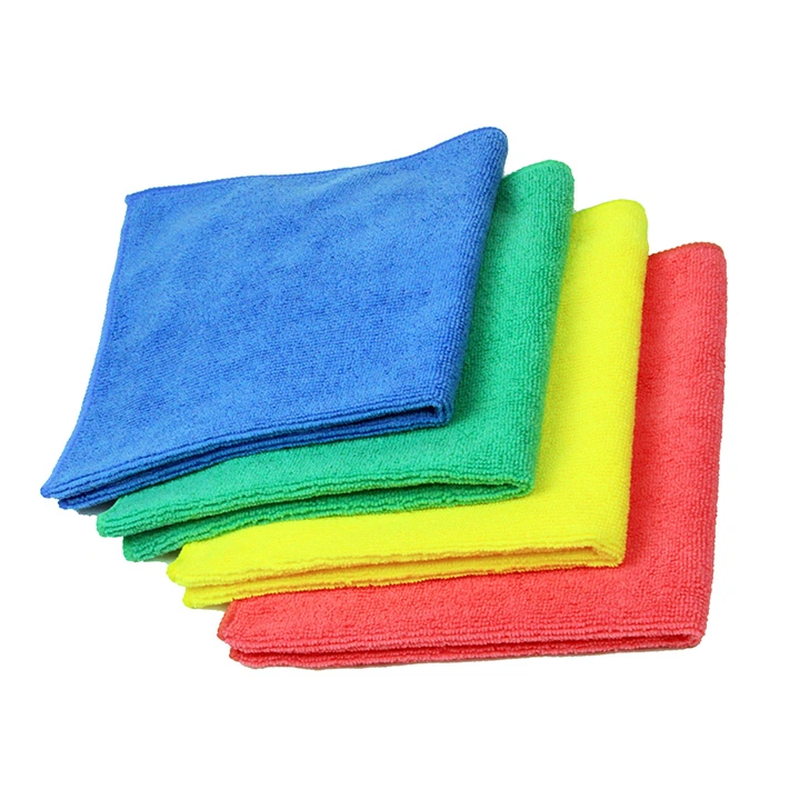 Chiffon microfibre POLYVALENT 250 G/M2 16X16 pouces pour chiffon de nettoyage MicroFiber Cuisine et voiture