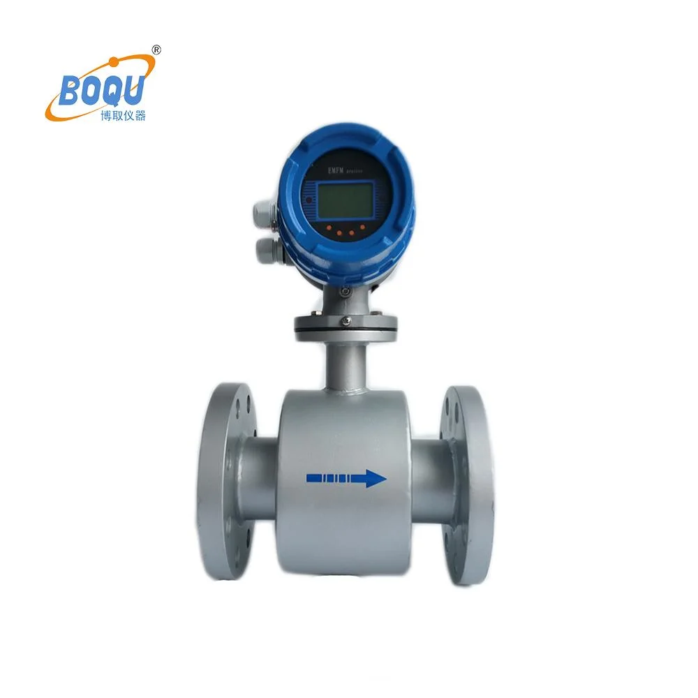 Bq-Mag The Flow Meter for Acid Alkali Salt Solution and Medium Such as Mud Ore Pulp and Paper Pulp Flow Monitor Device