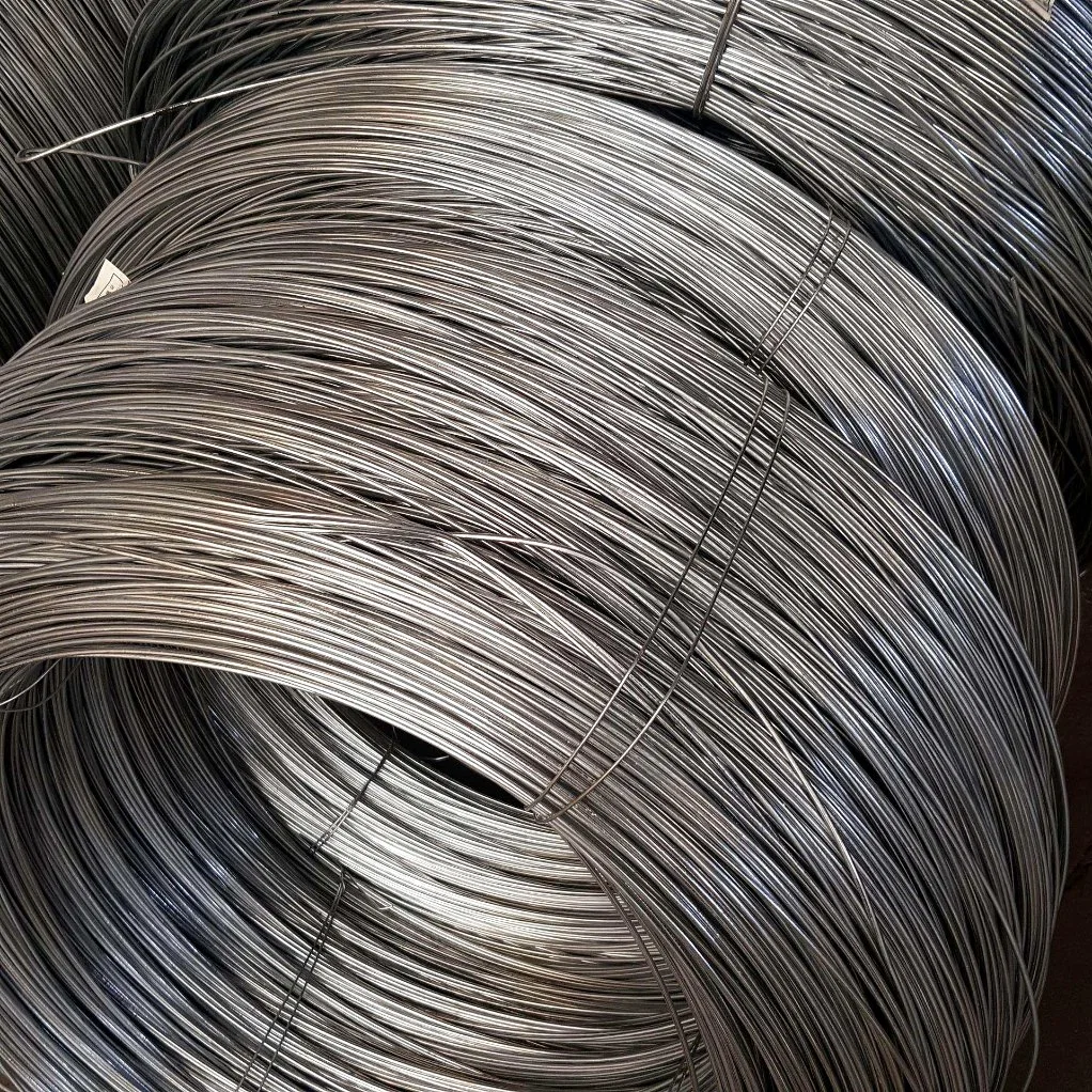 Alambre de encuadernación galvanizado a bajo precio 9 10 12 14 16 Calibre DIP caliente Electro Galvanized Iron Wire Gi Acero alto Acero al carbono 1 Ton AISI