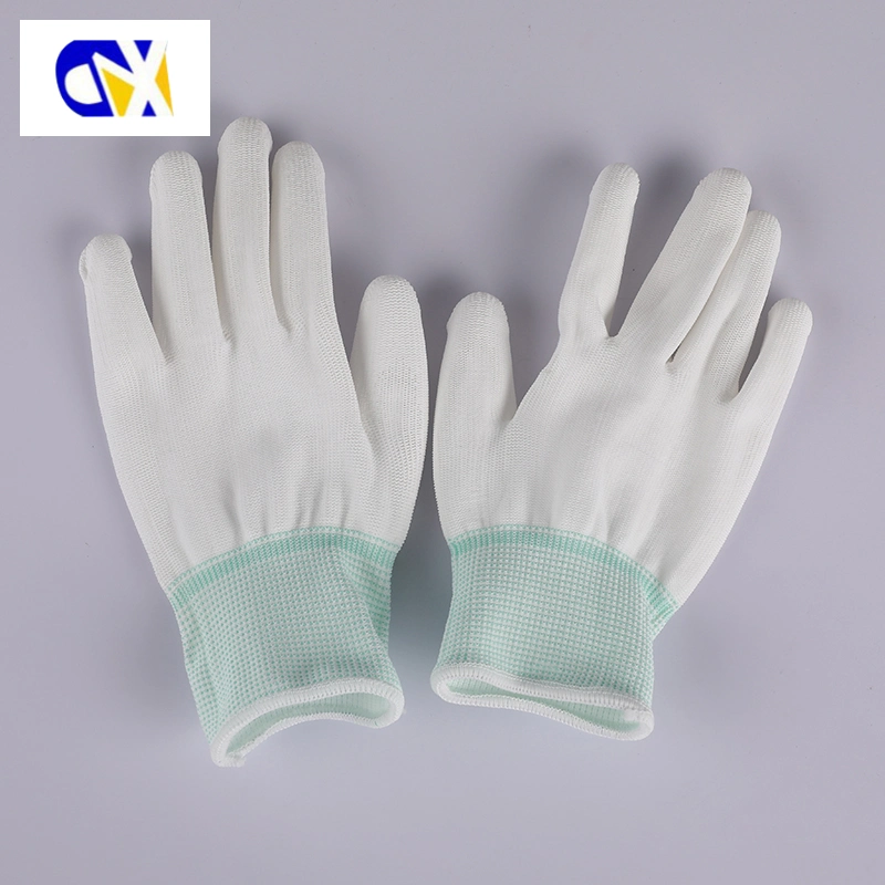 13G Nylon Knitted PU Coated Palm Safety Work Gloves