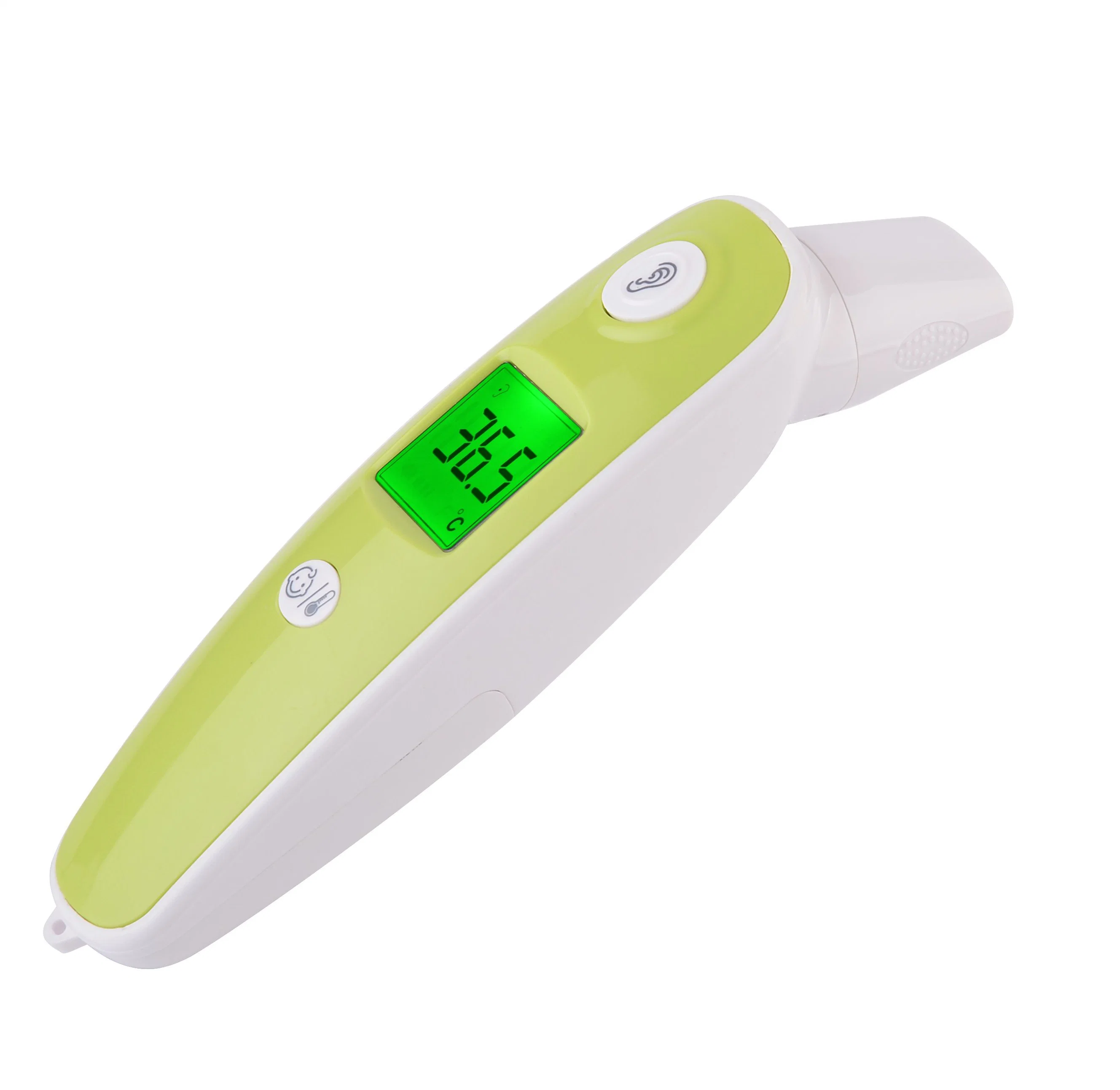 Hospital Supermarket Intelligent Professional High Temperature Automatic LCD Forehead Non Contact CE FDA RoHS Digital Infrared Thermometer