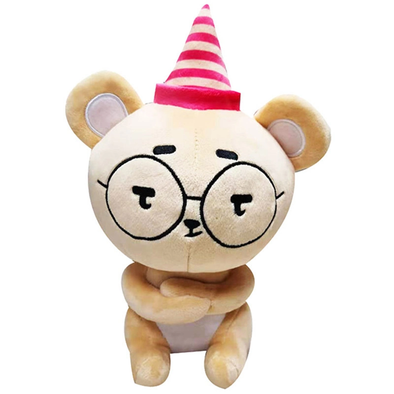 Custom Made 20cm Soft Bear Plush Doll Stuffed Animal Toys for Kids