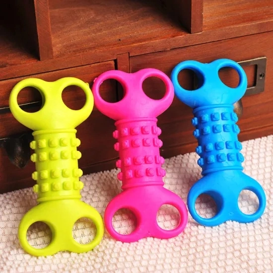 Wholesale/Supplier Pet Toys Newly Designed Bone Shape Teeth Cleaning TPR Dog Pet Accessories