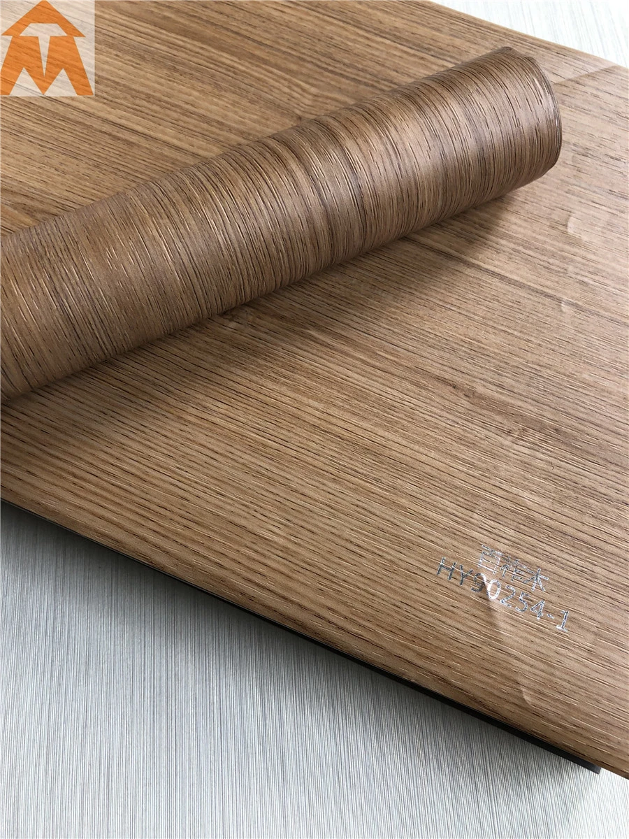 Decorative Item Wood Grain PVC Film for Wall Panel Skirting Moulding