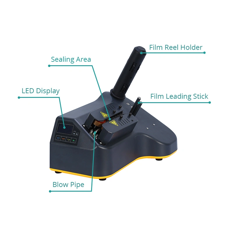 Un buen sellado de burbujas de aire inflables máquina de envasado de cine