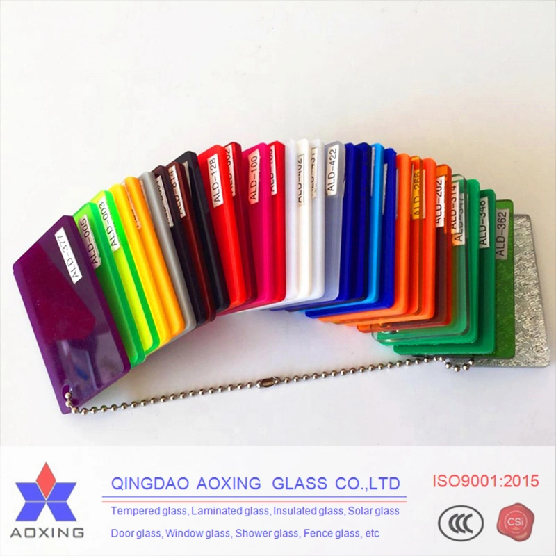 Professional Wholesale/Supplier 2-20mm Transparent Color Acrylic Board/Plexiglass